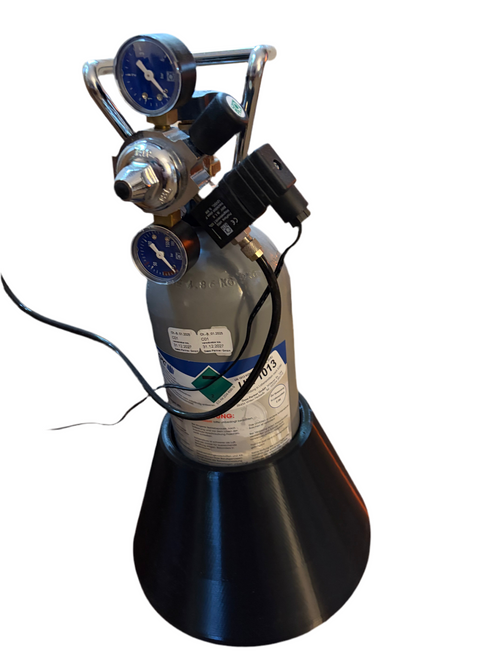CO2 Fuß Flaschenhalter Standfuß für 2KG Flaschen