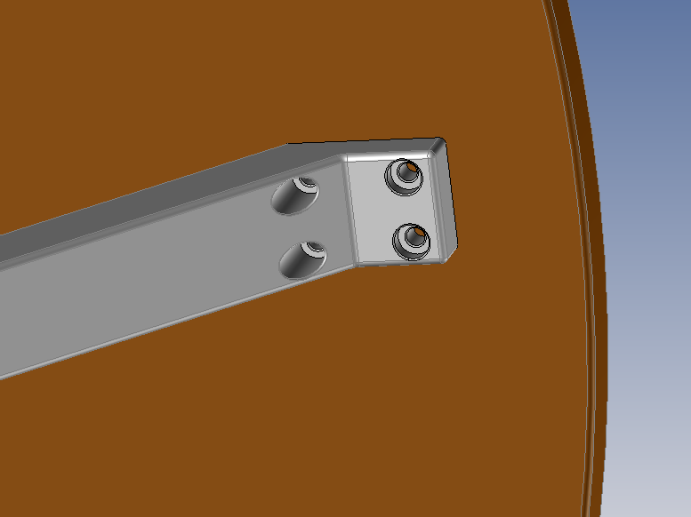 Stehtisch Halter für 100 cm Tischplatte 2001000