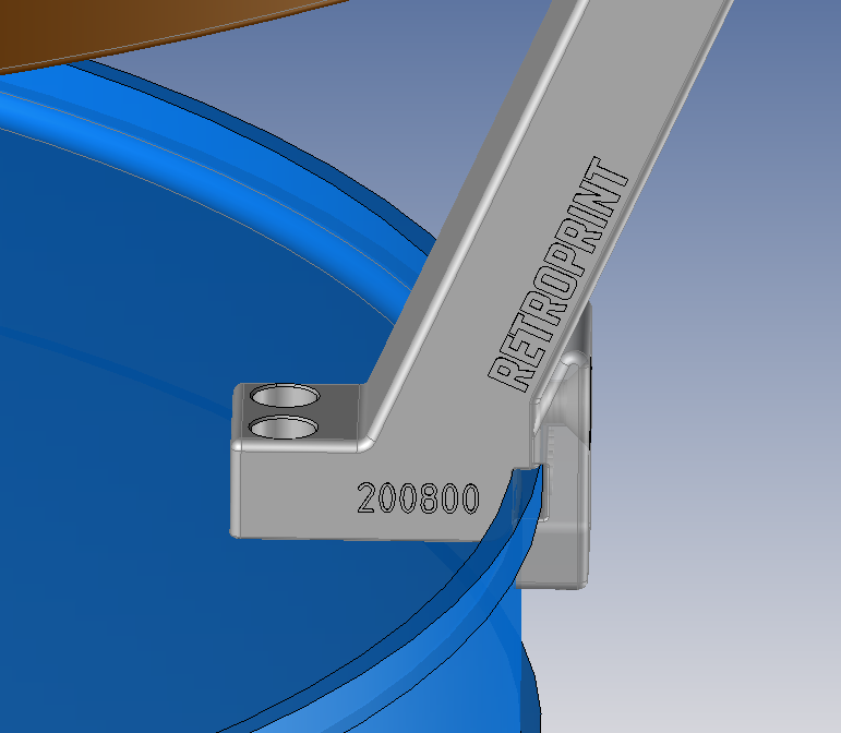Stehtisch Halter für 80 cm Tischplatte 200800